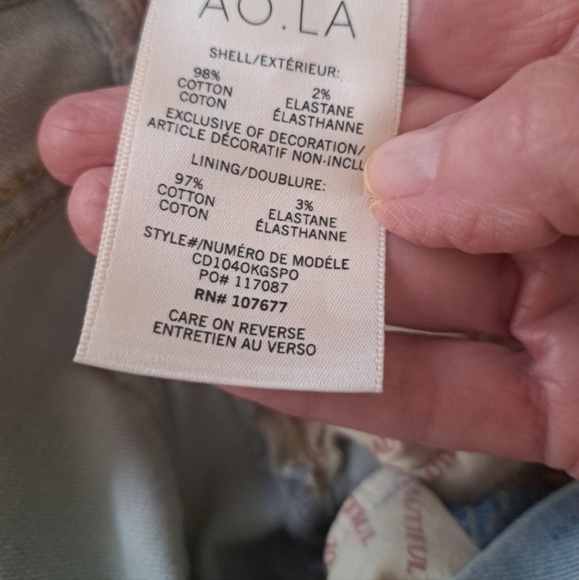 Alice&Olivia Kayleigh Bell High Rise Jean sz28 Excellent - Picture 8 of 10